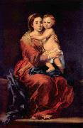 Bartolome Esteban Murillo Madonna with the Rosary oil painting artist